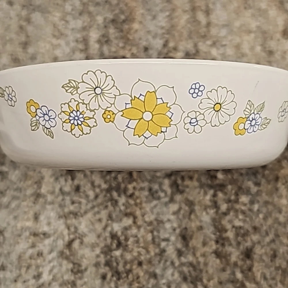 Corning Ware *Floral Bouquet Skillets *Set of 2 *P-83-B * 6½